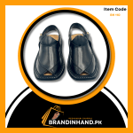 Special T-Gear Peshawar Chappal – Handcrafted Black